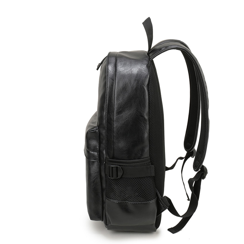 Preppy Style Mens Leather Backpack