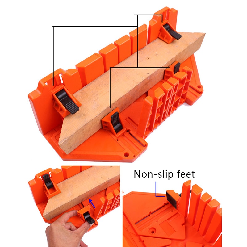 Miter Box Manual Back Saw Set