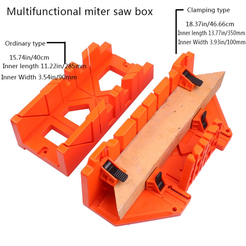 Miter Box Manual Back Saw Set