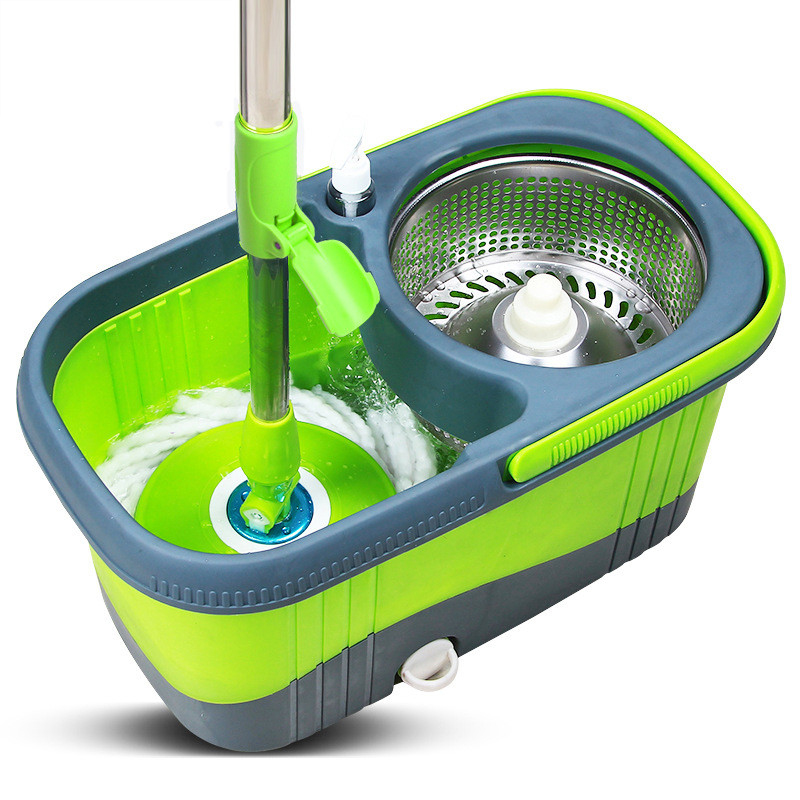 Magic Rotating 360 Hurricane Spinning Scrubber Mop And Bucket