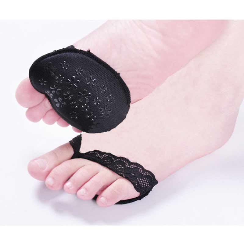 1 Pair Ladies Soft Forefoot Invisible Non-Slip Pad