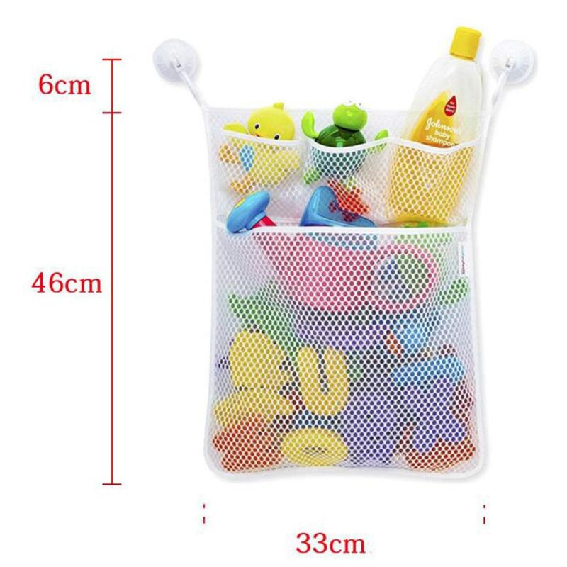 Suction Cup Bathroom Toy Organizer (Set of 2)