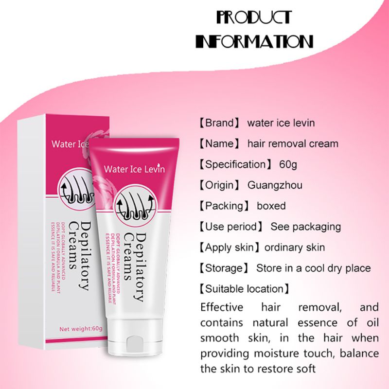 Unisex 2-in-1 Hair Removal Cream