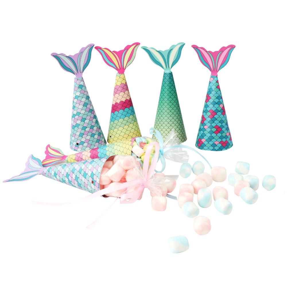 Party Favor Bags Mermaid Candy Bag