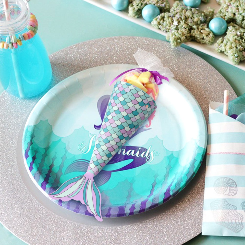 Party Favor Bags Mermaid Candy Bag