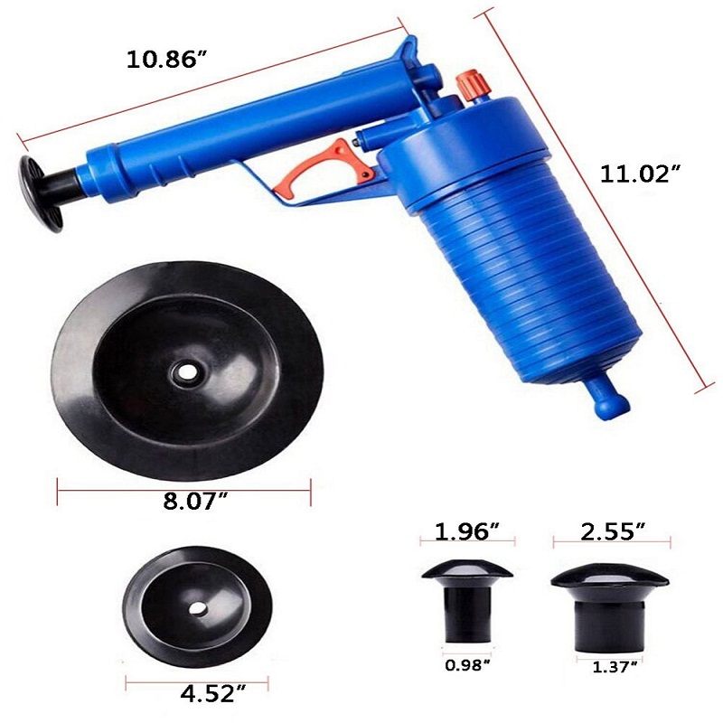 Air Drain Blaster Universal Clog Remover