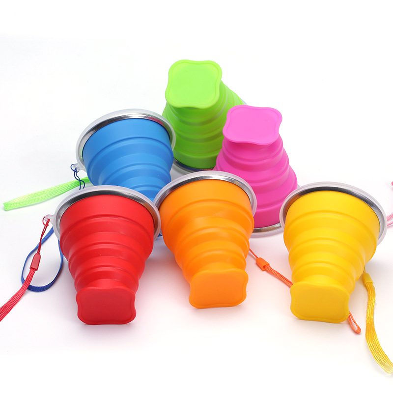 Foldable Cup Collapsible Silicone Cup