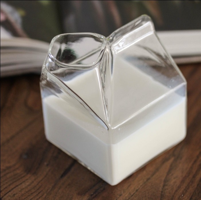 275ml Milk Cup Glass Container Box