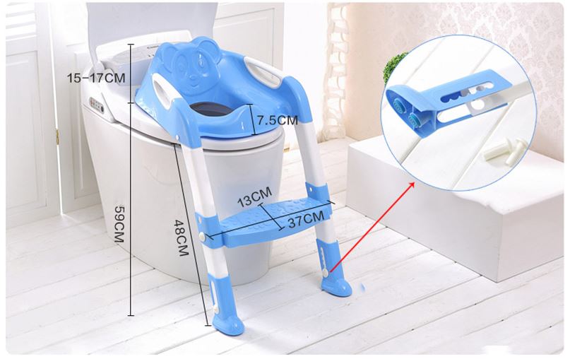 Kids Portable Potty Training Seat with Ladder