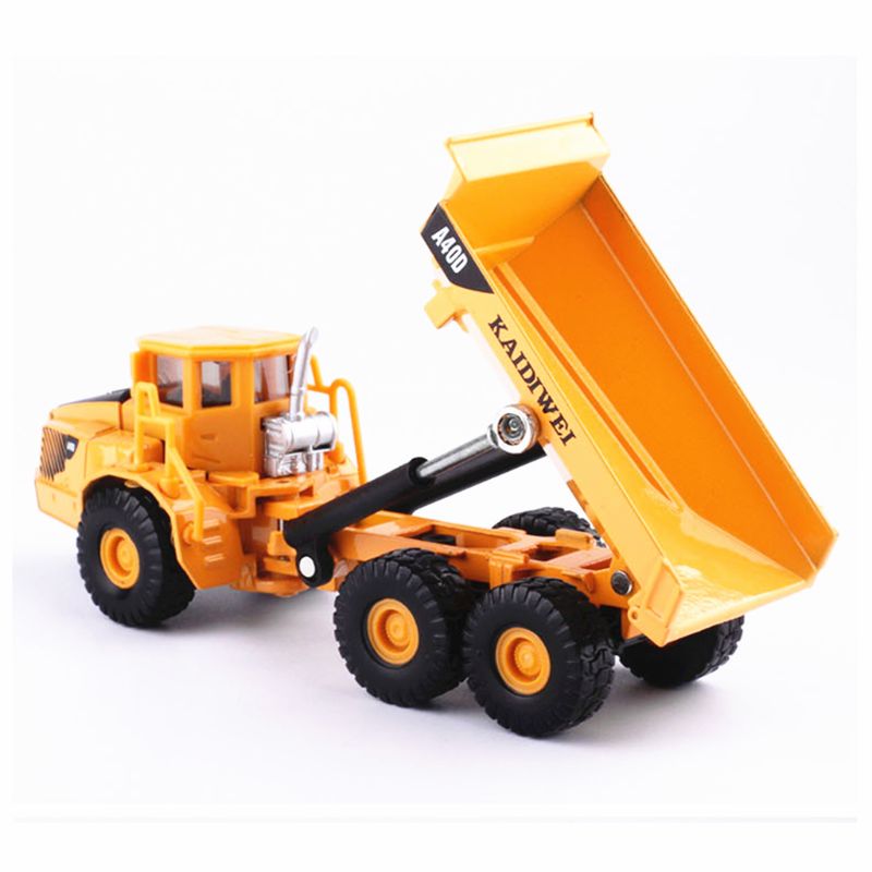 1:87 Scale Model Dump Truck Toy