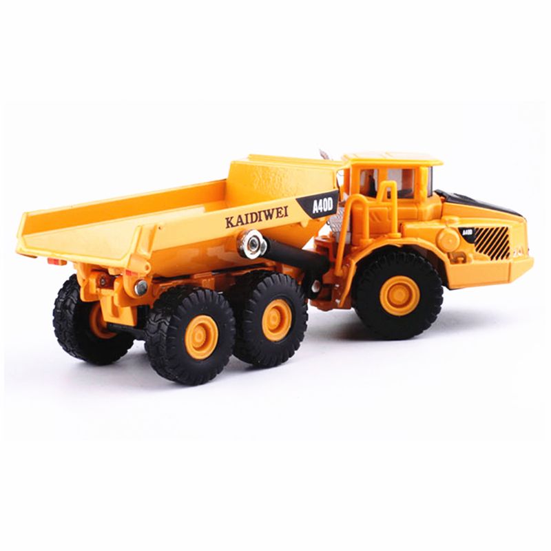 1:87 Scale Model Dump Truck Toy