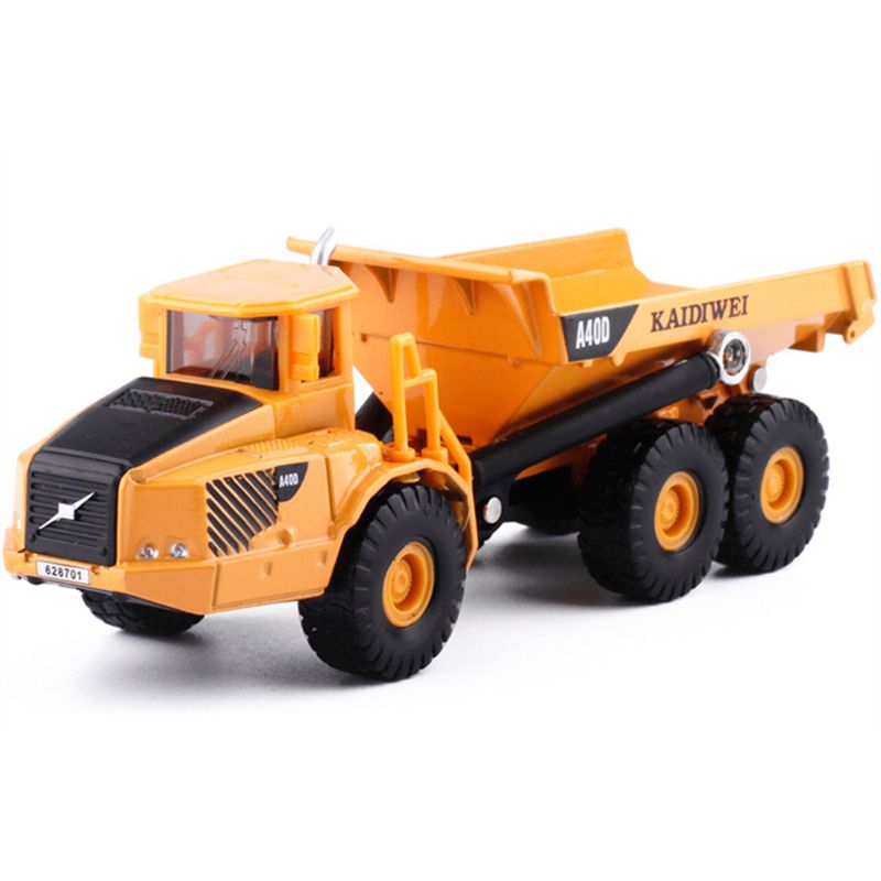 1:87 Scale Model Dump Truck Toy