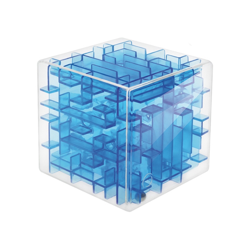 Maze Cube Transparent Puzzle Toy