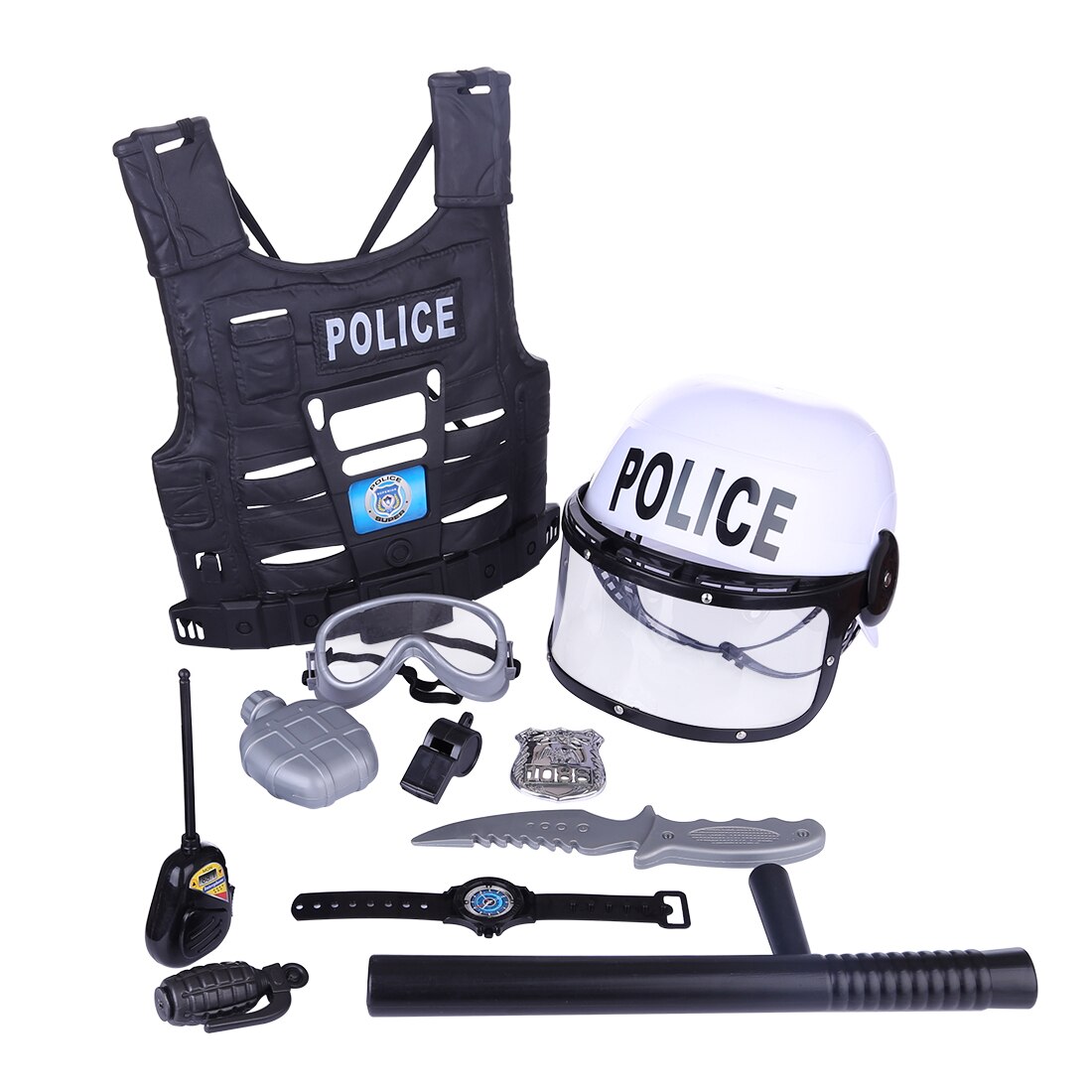 Policeman Toys for Kids (11 Pcs)