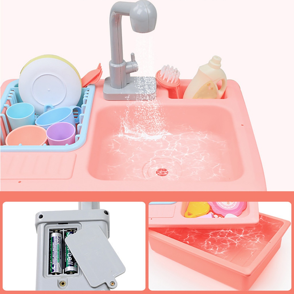 Kitchen Sink Toy Kids Play Set