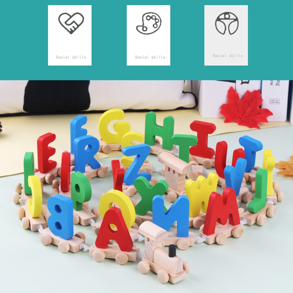 Alphabet Train Toy for Kids