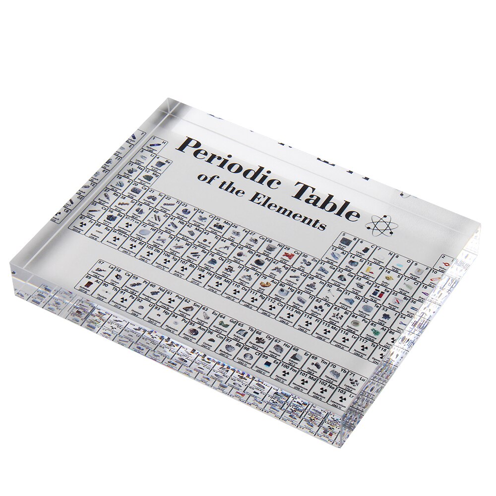 Acrylic Periodic Table Chemistry Tool