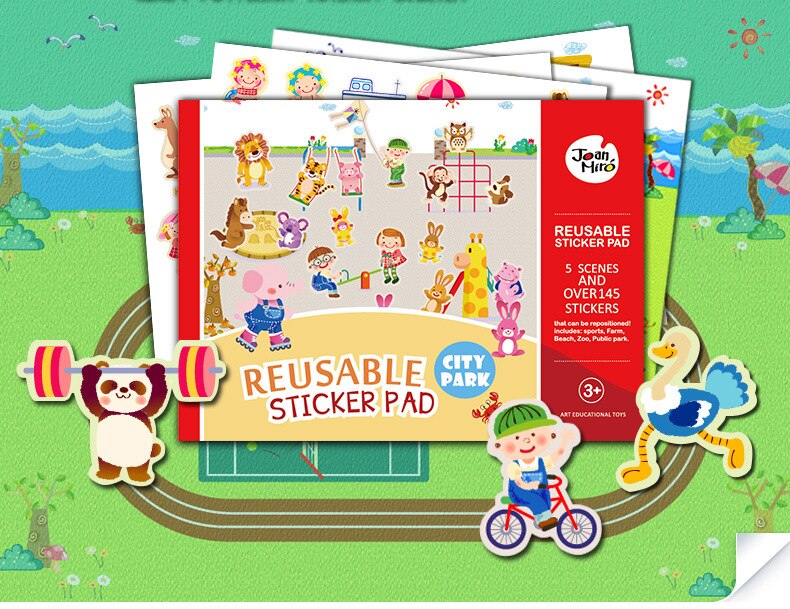 Sticker Activity Book for Kids