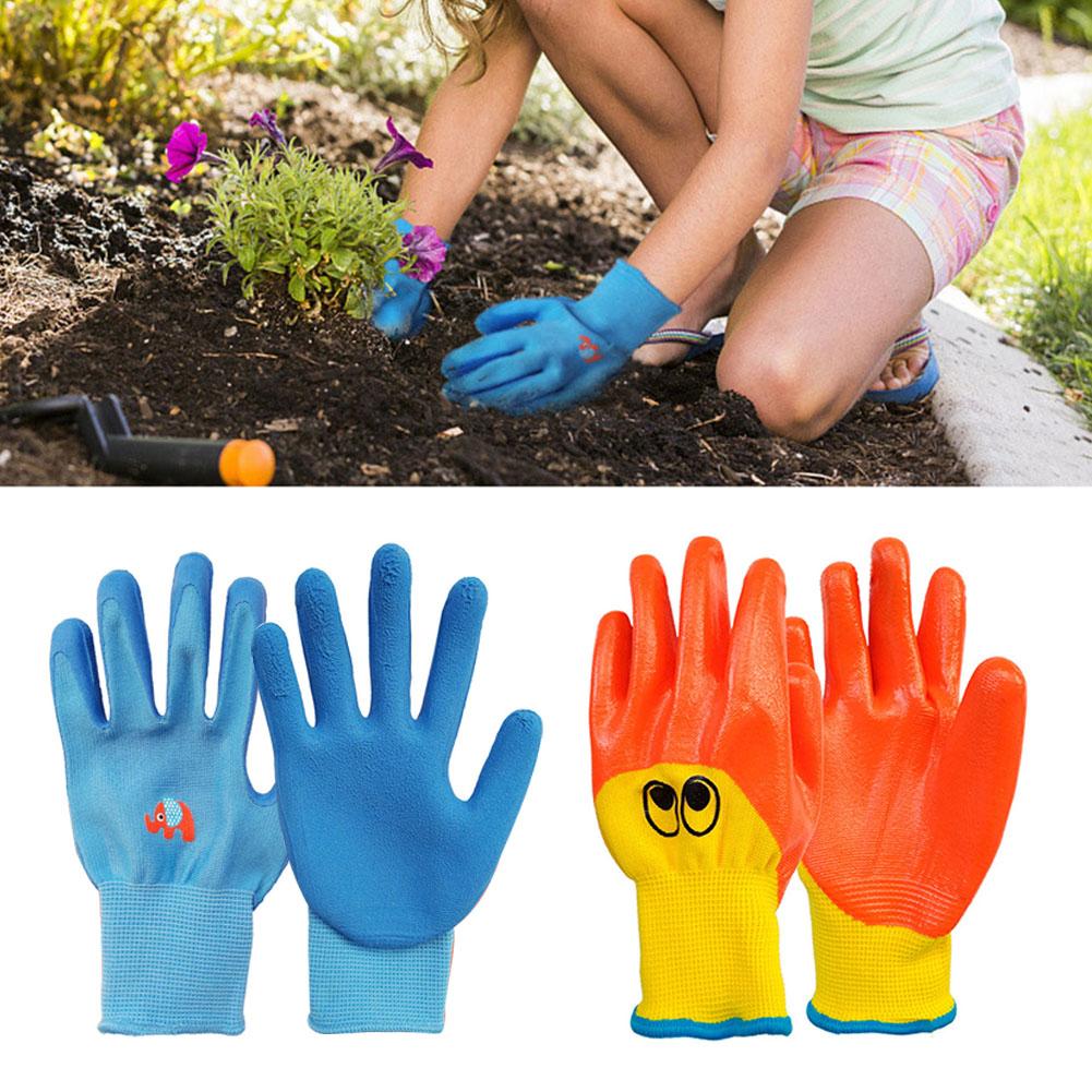 Kids Gardening Gloves Protective Wear