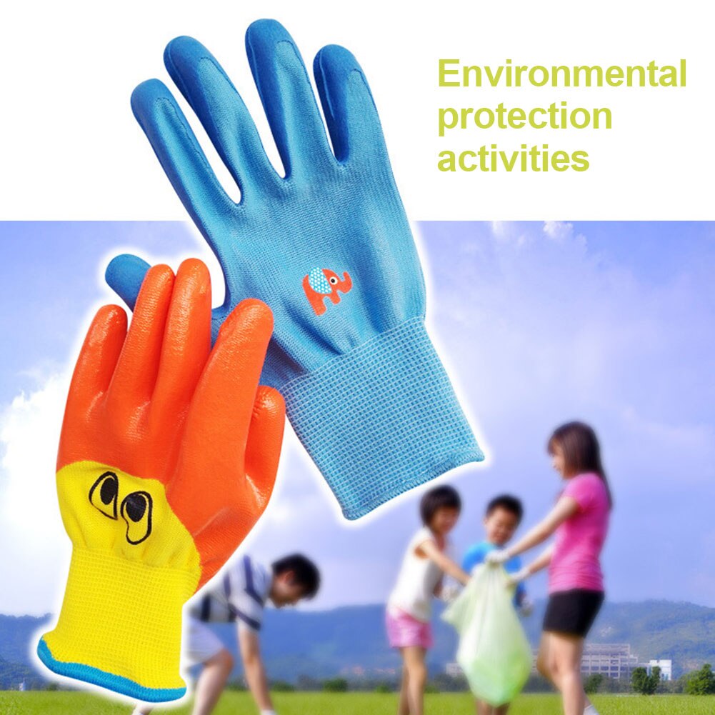 Kids Gardening Gloves Protective Wear