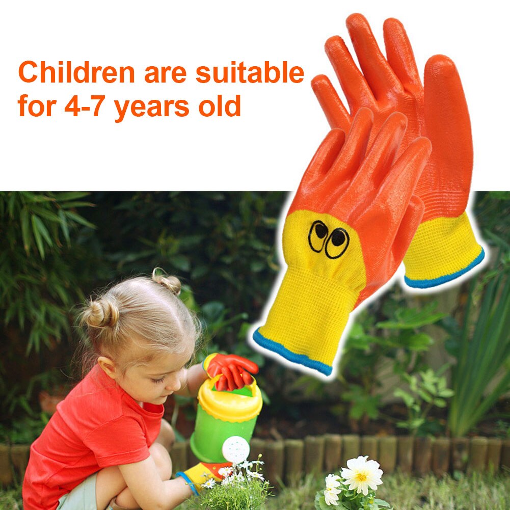 Kids Gardening Gloves Protective Wear