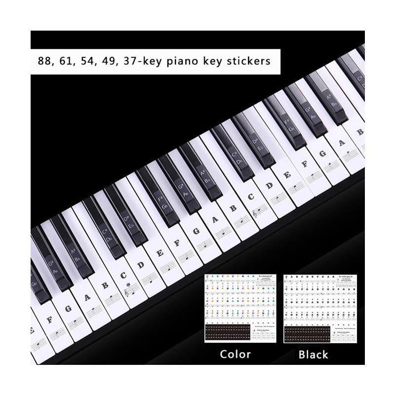 Piano Keyboard Stickers PVC Stickers