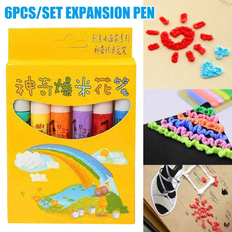 Puffy Pens 3D Art Pens (6 PCs)