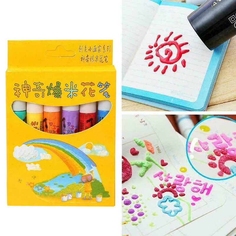 Puffy Pens 3D Art Pens (6 PCs)