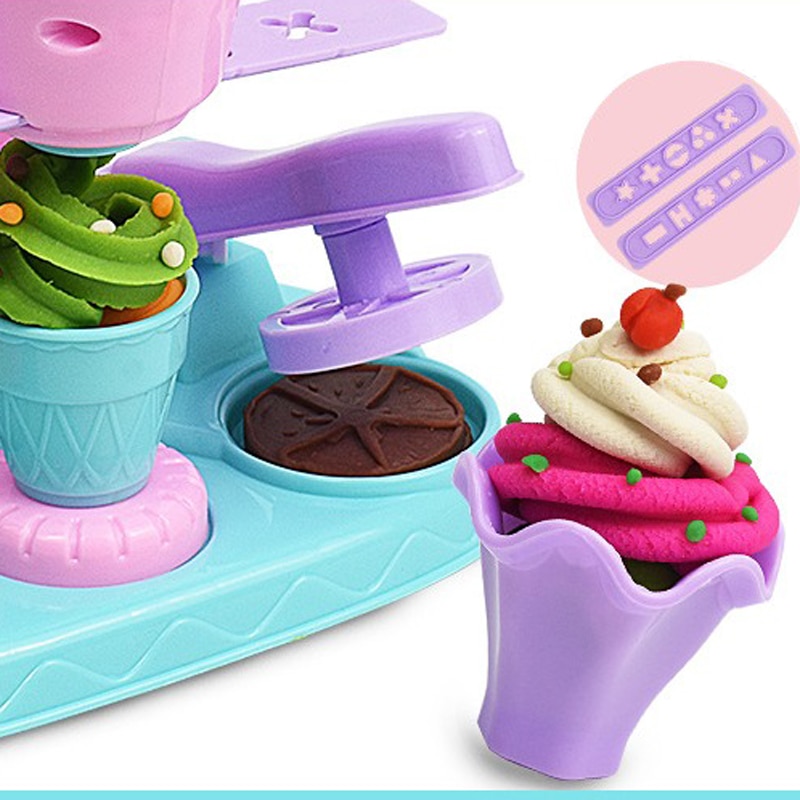 Play Dough Set Ice Cream Toys