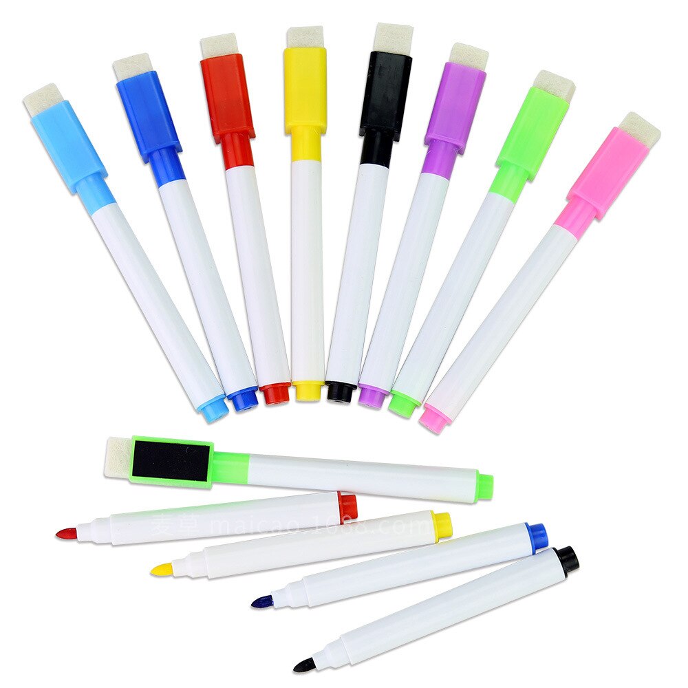 Whiteboard Pens with Magnetic Cap (8PCS)