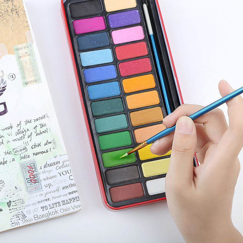 Watercolor Palette Pigmented Art Set