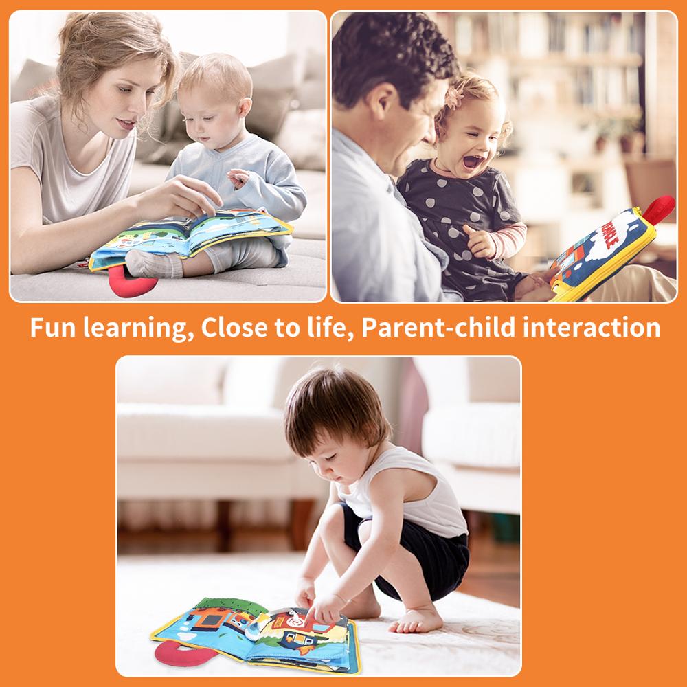 Cloth Baby Books Educational Toy