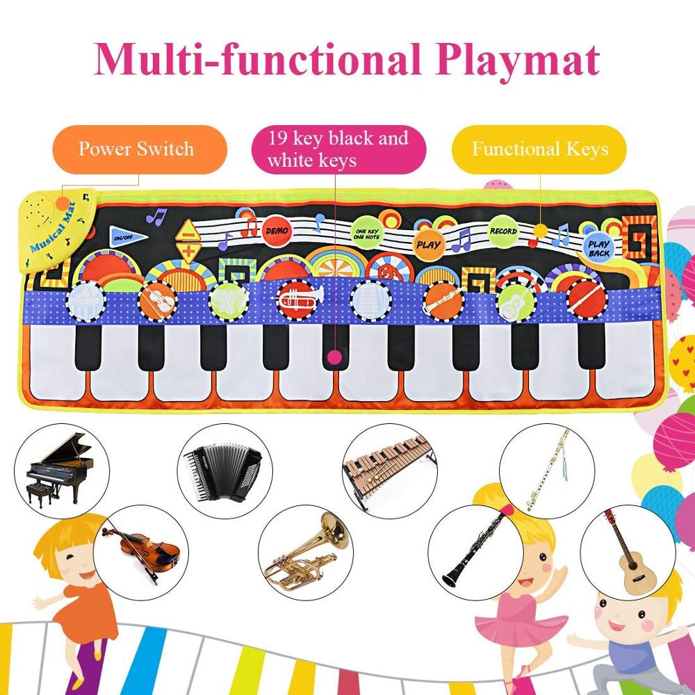 Floor Piano Mat Musical Carpet