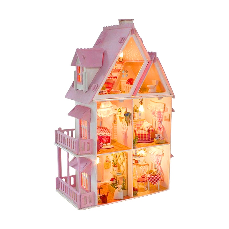 Large Wooden Doll House