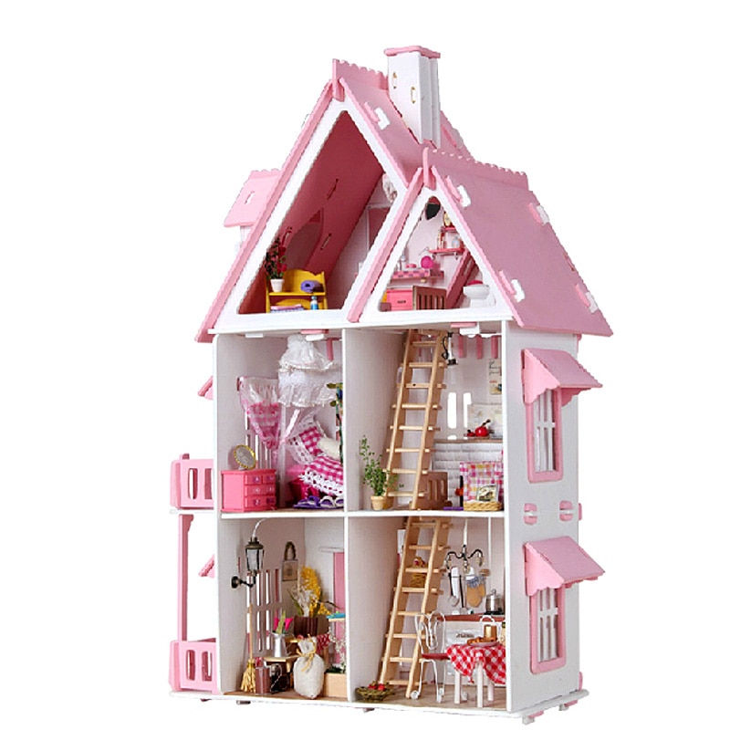 Large Wooden Doll House