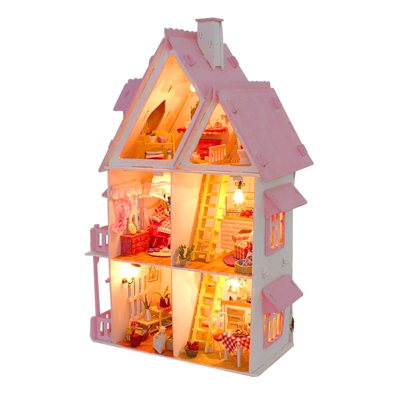 Large Wooden Doll House