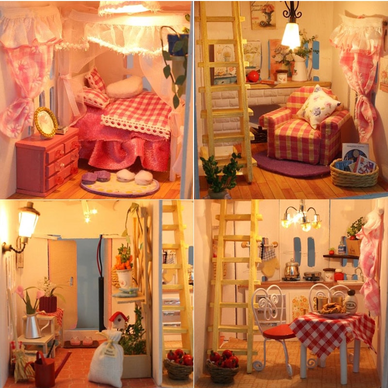 Large Wooden Doll House