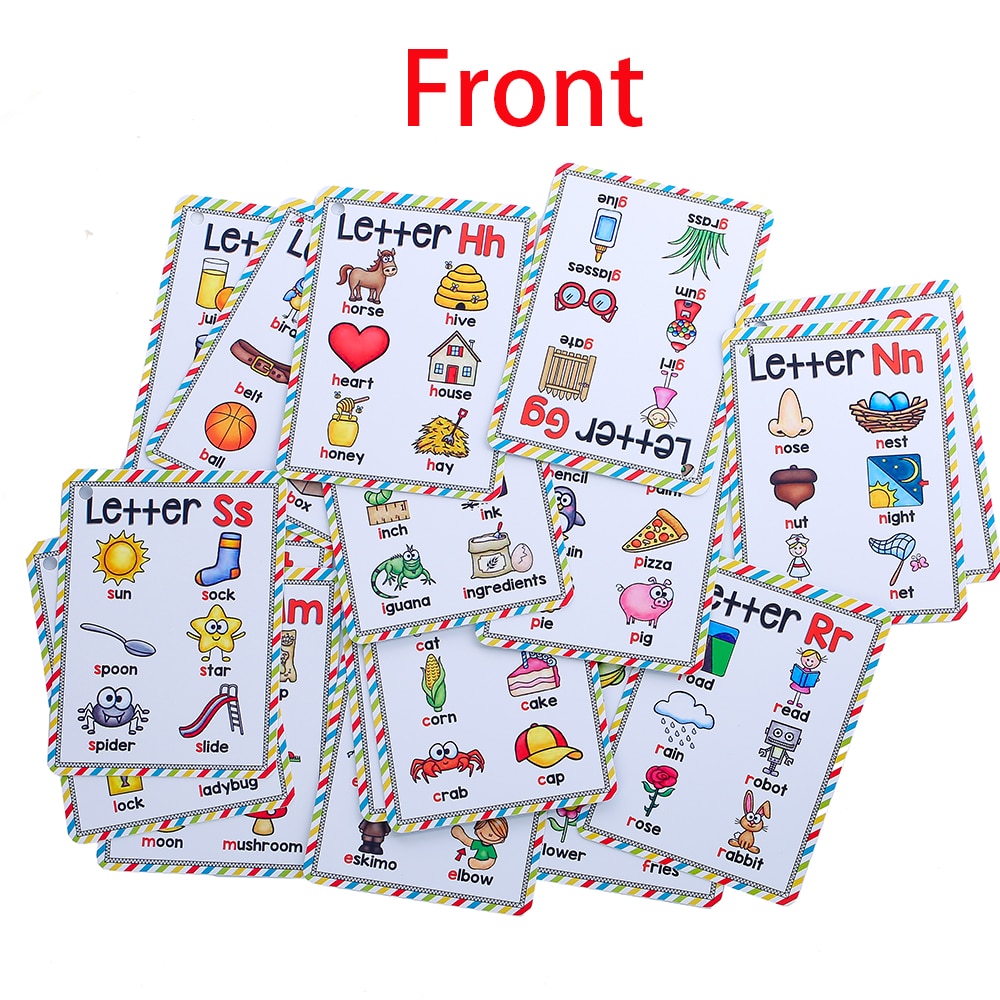 Phonics Flashcards for Kids (27Pcs)