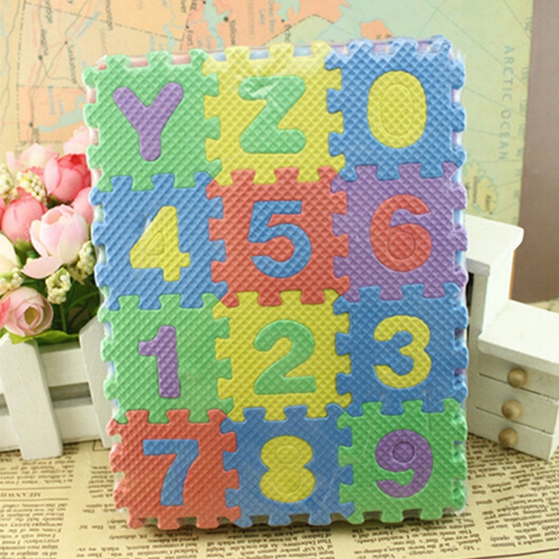 Foam Letter Mat Mini Toy Mats (36 pcs)