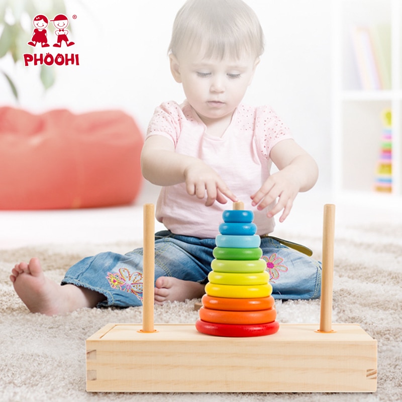 Tower of Hanoi Game Educational Toy