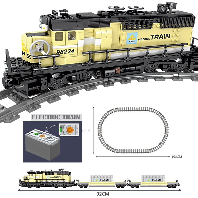 Toy Train Set Battery Powered