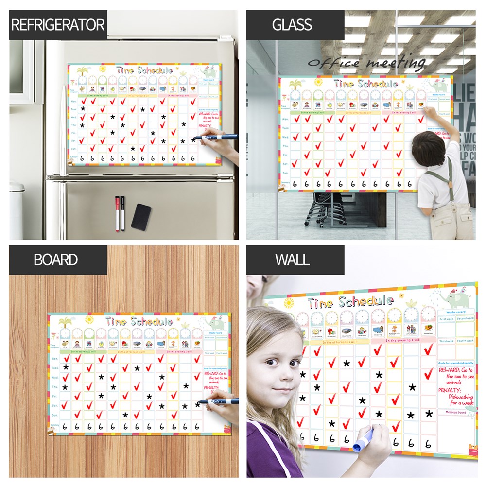 Responsibility Chart Magnetic Board