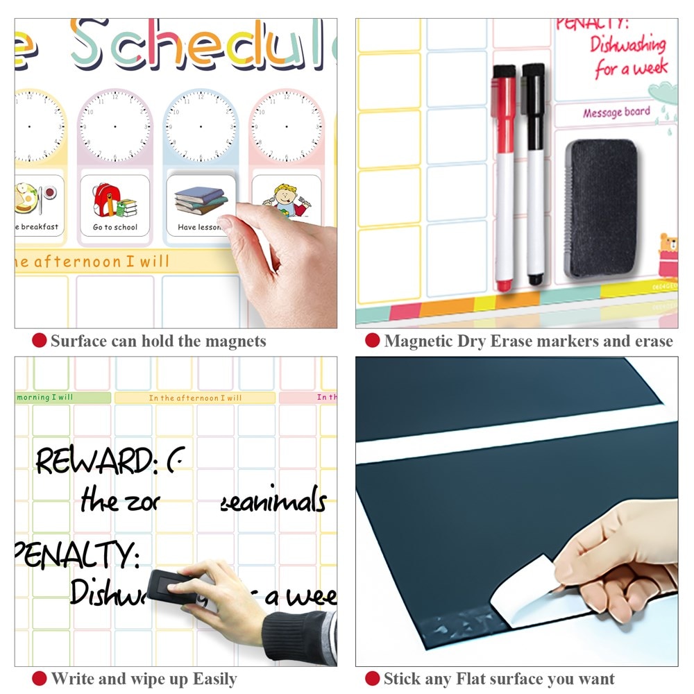 Responsibility Chart Magnetic Board