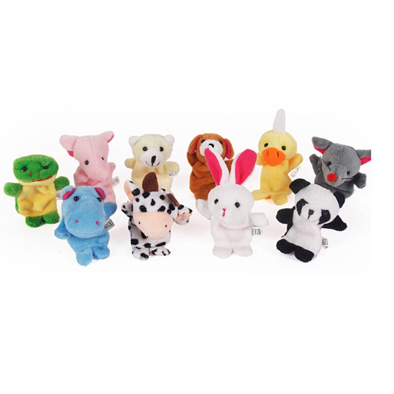 Animal Finger Puppets Educational Toys (10pcs)