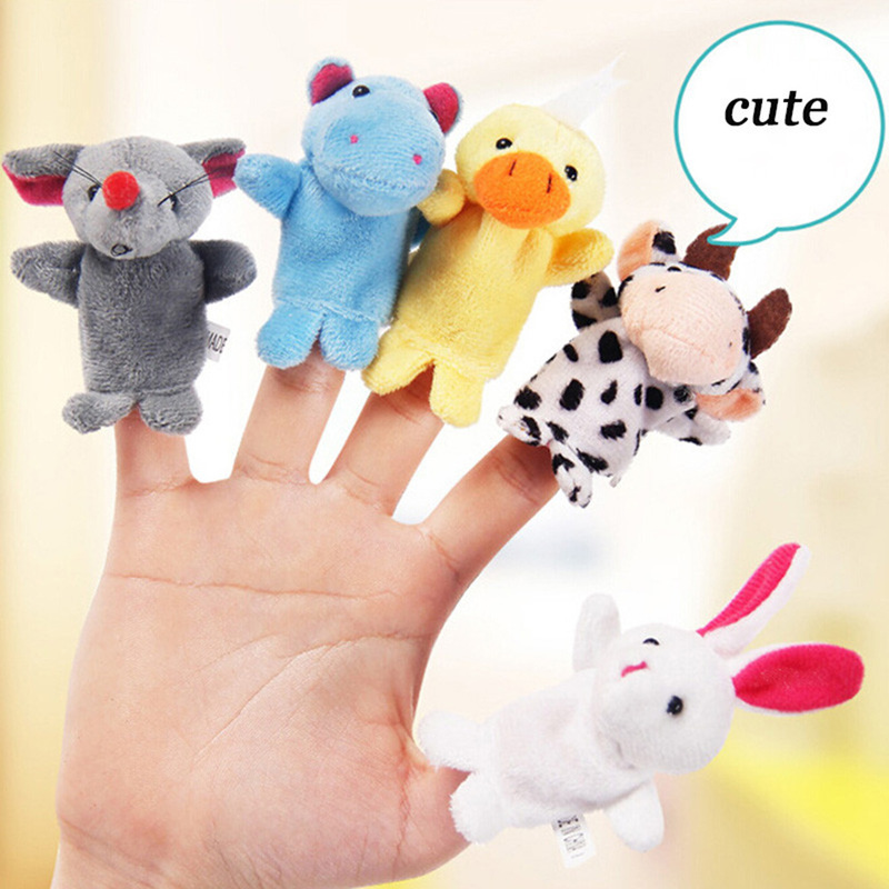 Animal Finger Puppets Educational Toys (10pcs)