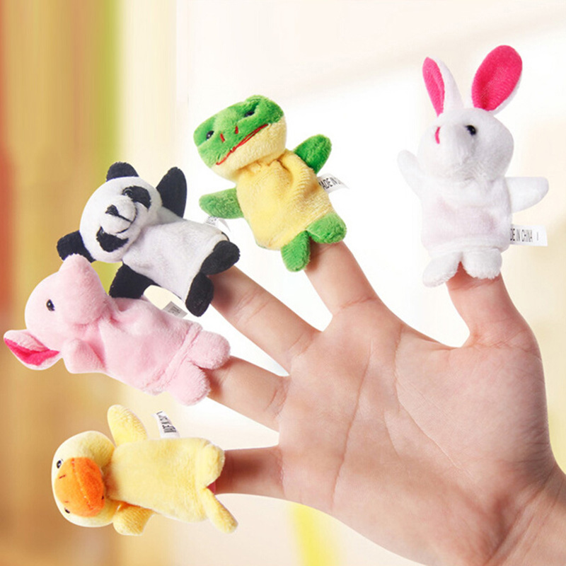 Animal Finger Puppets Educational Toys (10pcs)