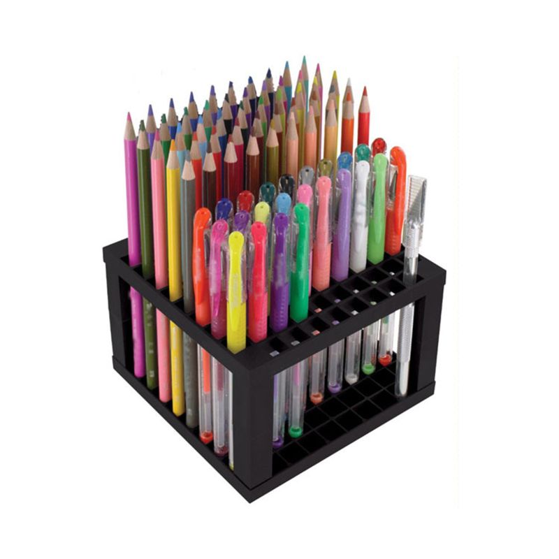 Colored Pencil Holder 96-Slot Rack