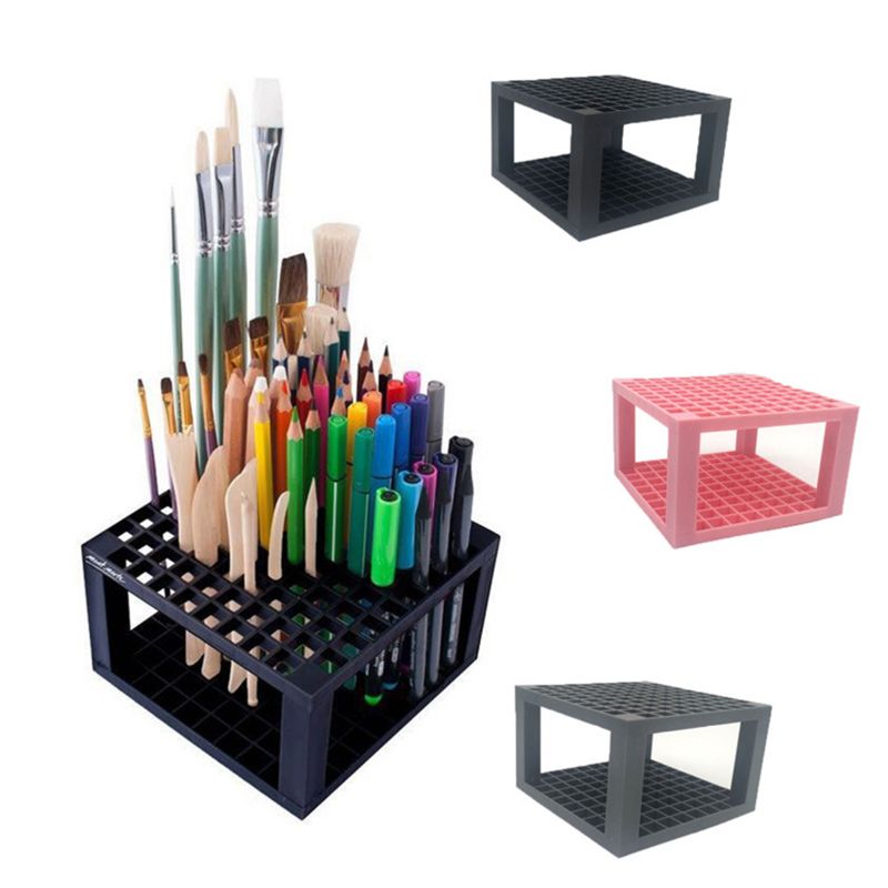 Colored Pencil Holder 96-Slot Rack