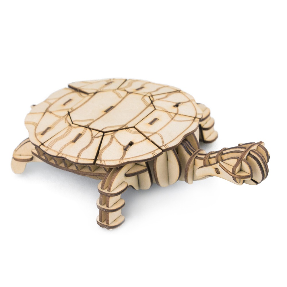 Wooden Animal Puzzle 3D Assembly Toy