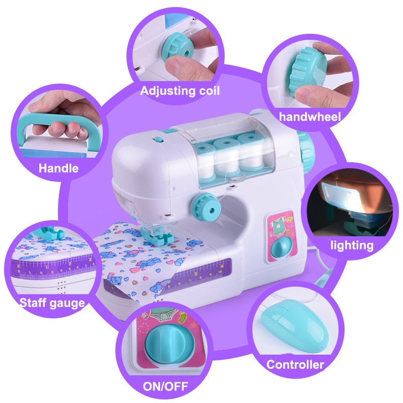 Children’s Sewing Machine (Battery-Operated)